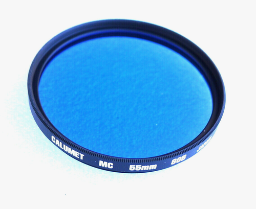 55mm Calumet (Kenko) 80B Filter - Multi Coated Blue CC - NEW - Picture 2 of 3