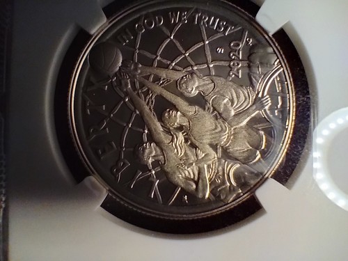 2020 P & S Basketball HOF Colorized Proof 2 Coin Set NGC PF70 UC Tip Off Release - Picture 13 of 24