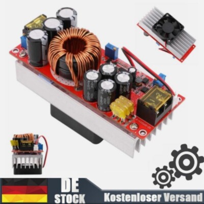 1800W 40A DC-DC-Boost-Wandler Aufwärtswandler Step Up Stromversorgungsmodul DHL