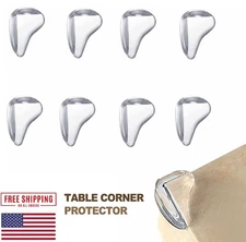 4/8x Water Drop Table Corner Protector Cover Baby Safety Corner Guard Protectors