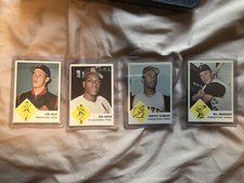 1963 Fleer Baseball Complete Set W/ Unmarked Checklist NICE AWESOME Set!