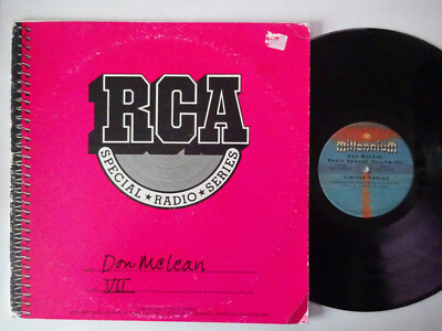 DON McLEAN Radio Special Volume VII - US Radio Transcription Disc LP (1981)