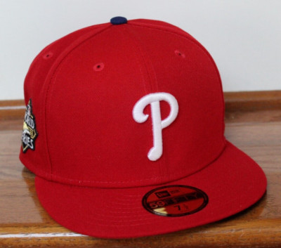 MLB 2022 World Series Philadelphia Phillies Fitted Hat New Era 59FIFTY 7 1/2 NEW