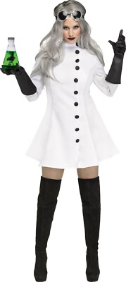 Fun World Verrückter Wissenschaftler Sexy Labor Genie Einstein Halloween Kostüm