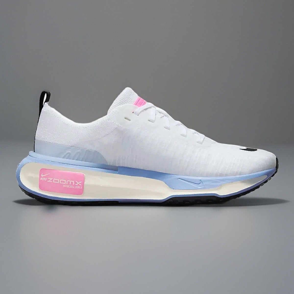 Nike ZoomX Invincible Run Flyknit 3 White Blue Pink DR2615-100 NBY