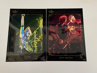 the Gazette Fotoset Reita Jrock Japan rare Dir en grey visual kei Aoi Uruha Ruki