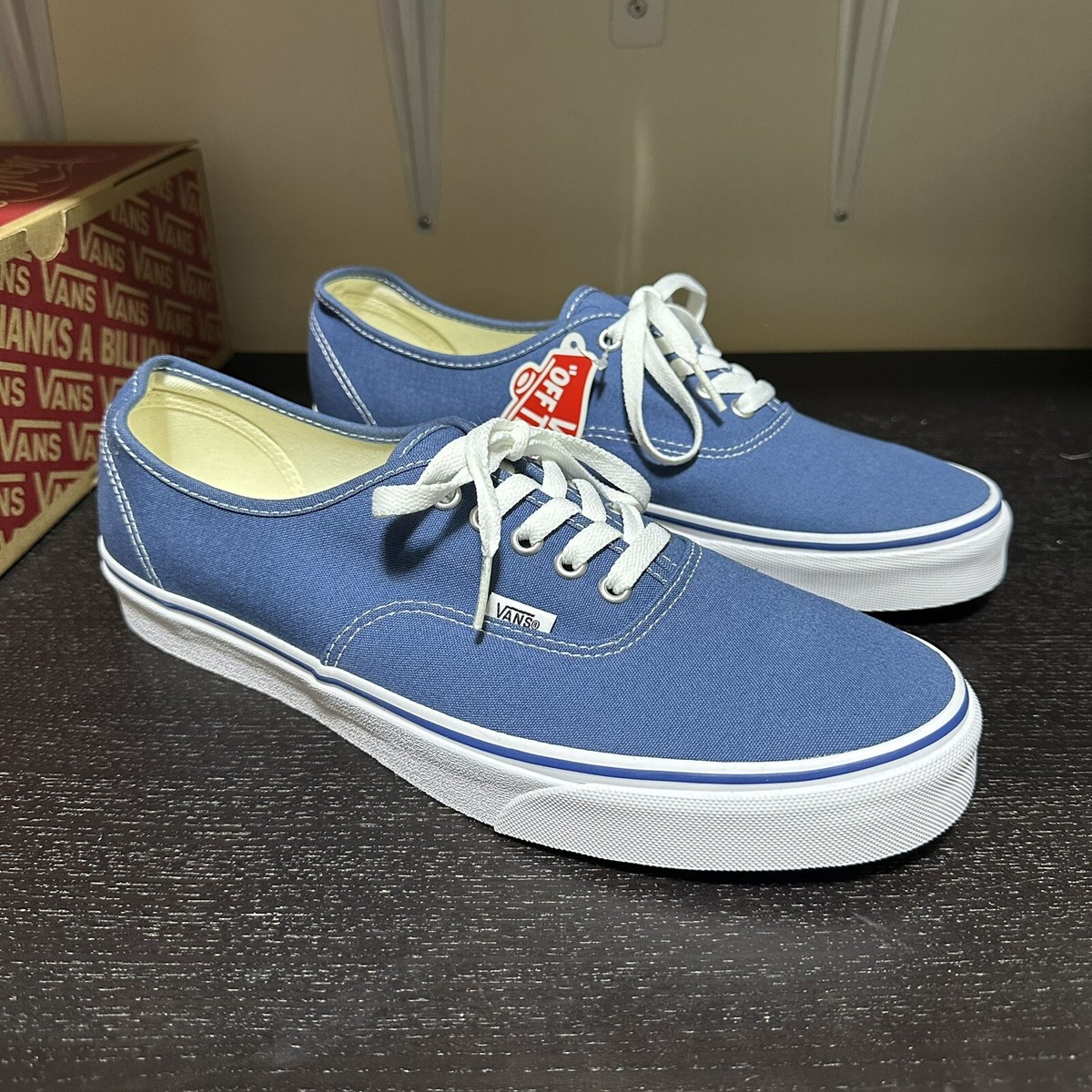 Baritone Vans Pig Suede Blue Vans Premium Old Skool 36 Baritone