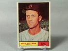 1961 Topps #326 Dave Hillman baseball card. Boston Red Sox. EX