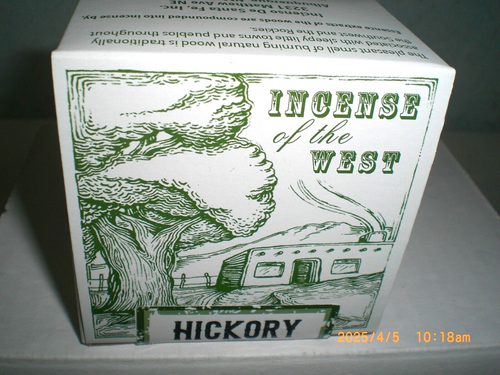 Incense of the West 40 Hickory Cones - Picture 1 of 5