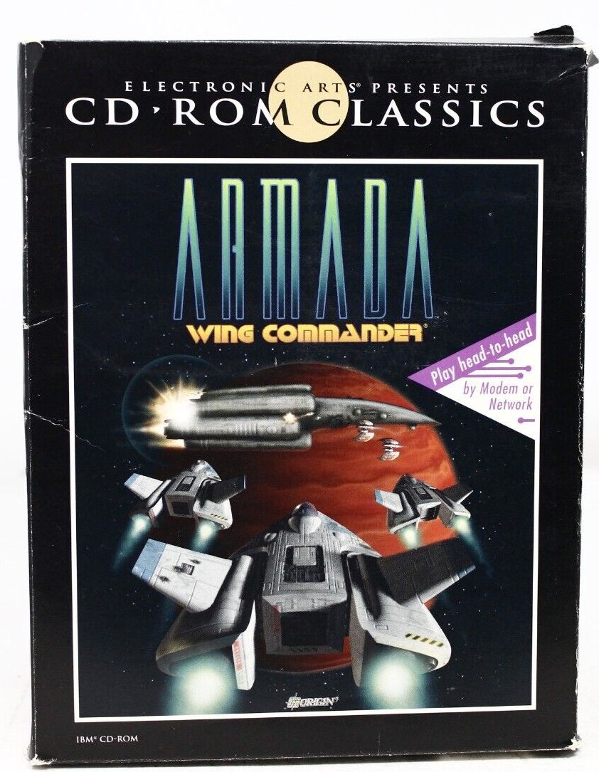 Wing Commander: Armada (CD-ROM Classics; PC) Slim Big Box. Rare