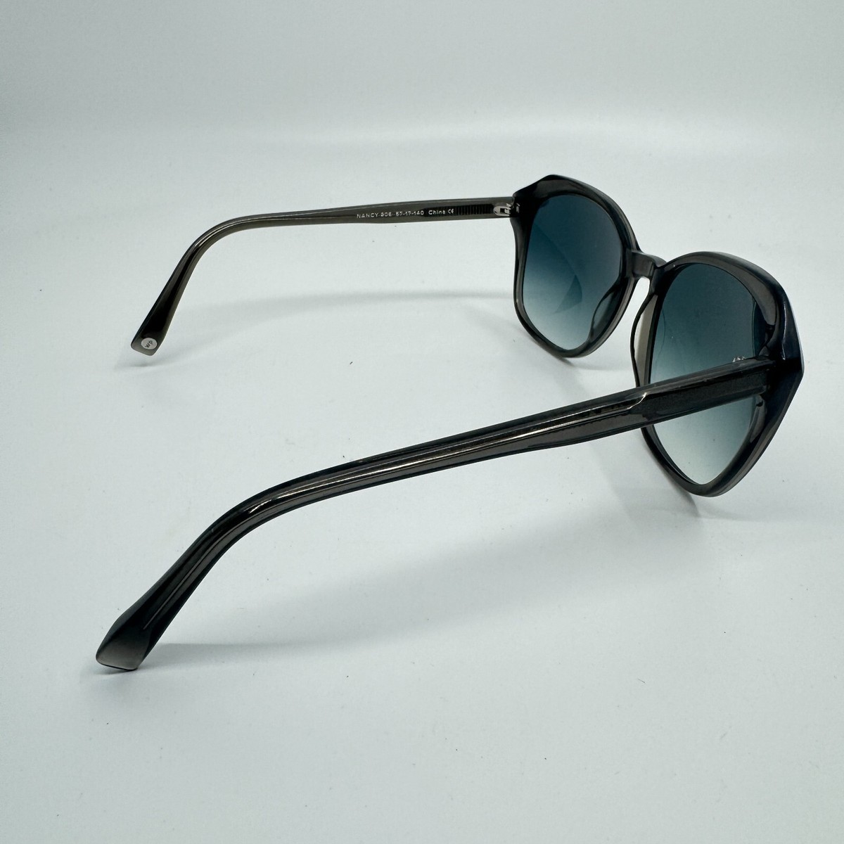 Warby Parker Sunglasses Frame Only‎ Nancy 906 Transparent Gray Oversized H10006 Warby Parker Sunglasses Frame Only Nancy 906 Transparent  main image 2