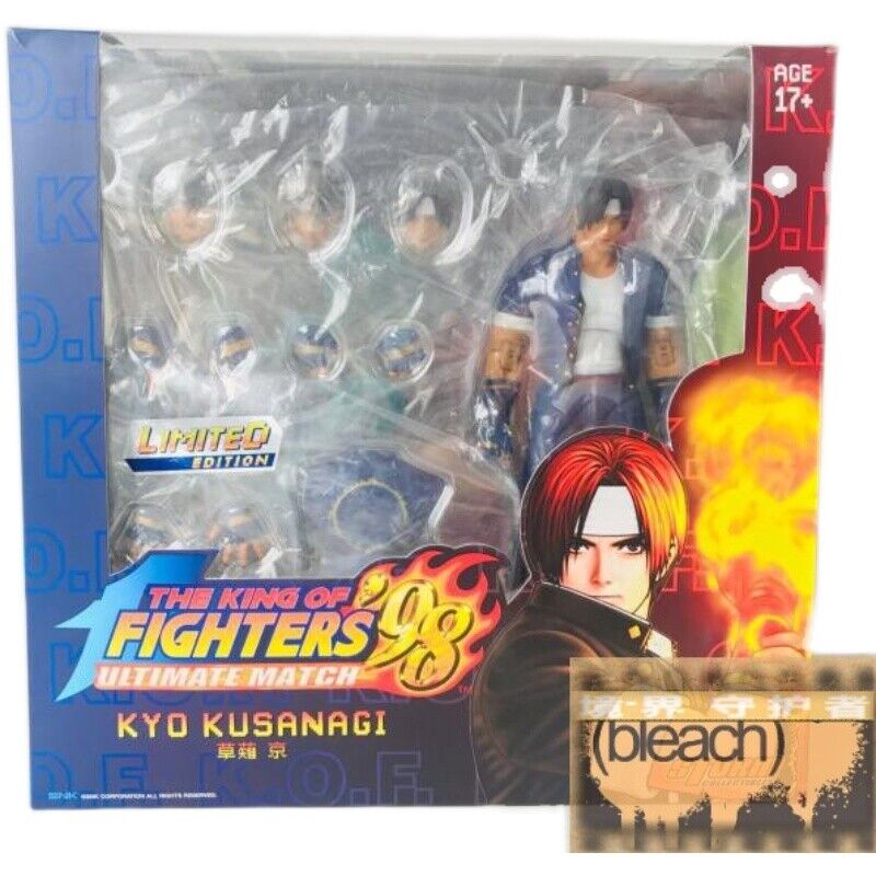 Action Figure Kyo Kusanagi 7: The King Of Fighters '98 - Boneco