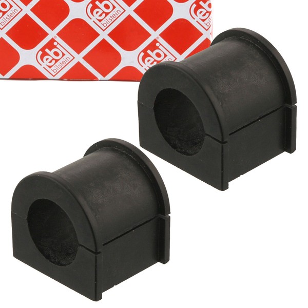 2X febi Stabilisatorlager FüR Seat Alhambra VW Sharan Hinten Innen 7M0511413B-image