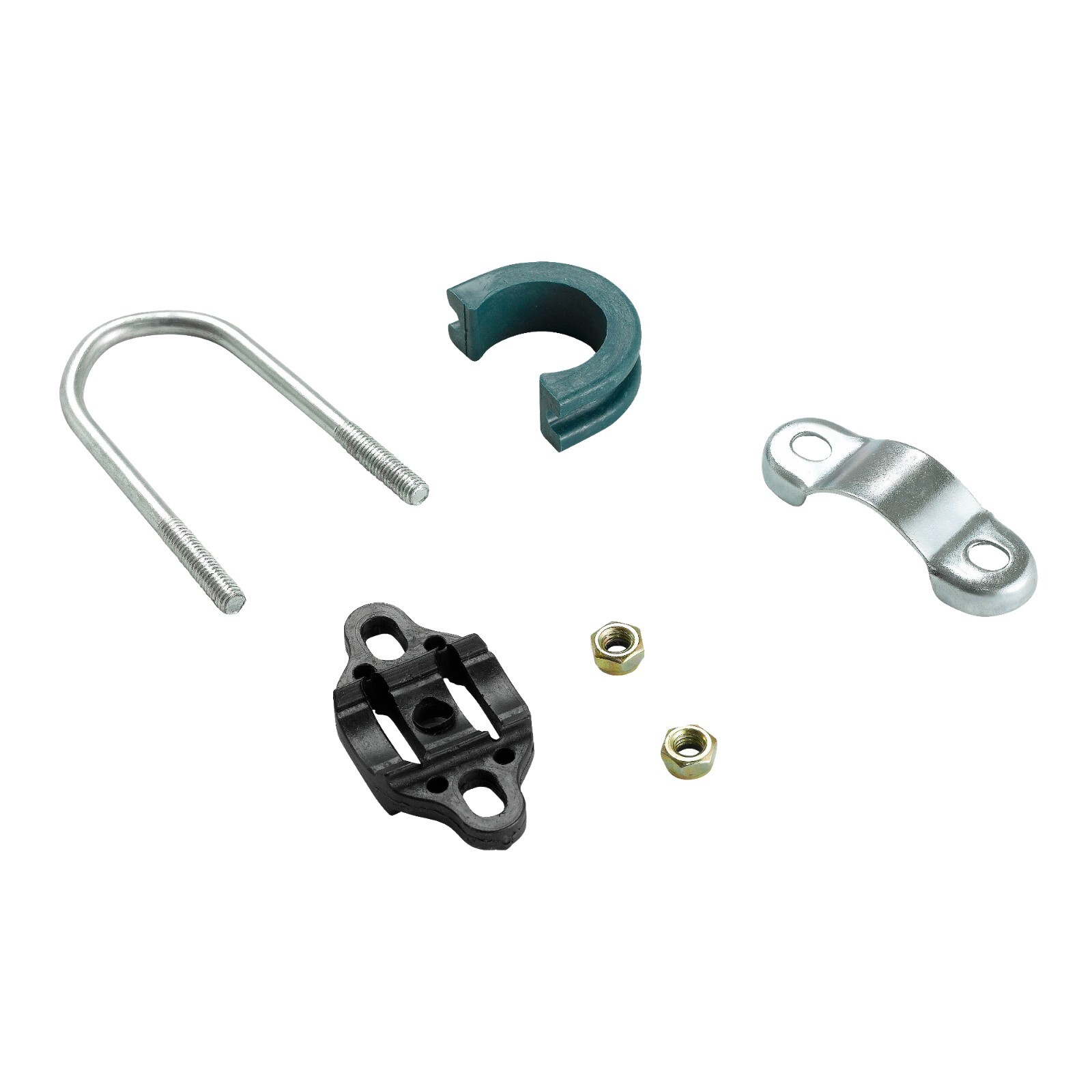 Trampoline Hinge U-Bolt Clamp Connectors for Poles up to 1" and Legs up to 1.5"