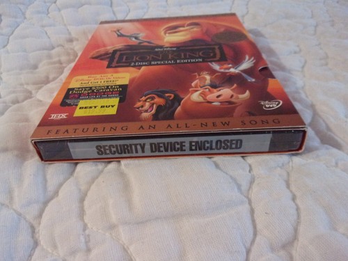 THE LION KING PLATINUM EDITION 2-DISC SPECIAL DVD NEW WS DISNEY ELTON JOHN ANIME - Picture 7 of 18