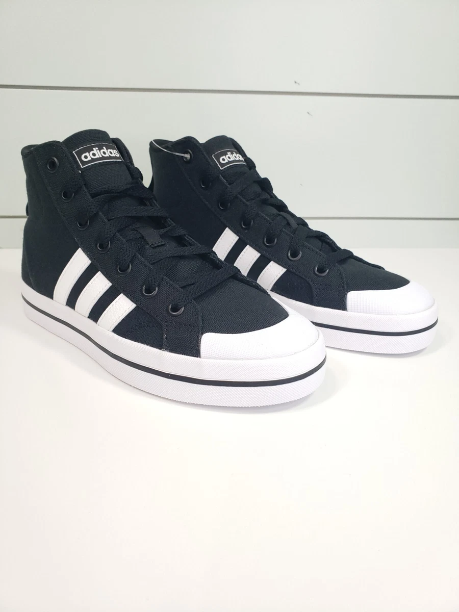 Adidas Bravada Mid FY4488 Black White Skateboard canvas shoes Women 5.5  Youth 4