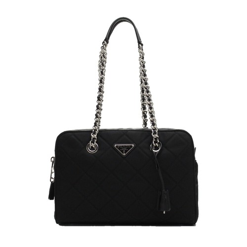 PRADA SPORT Boston Bag Nylon GRY Solid 4V0368 | eBay
