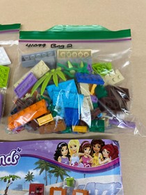 LEGO Friends 41099 Heartlake Skate Park 1 Minifigure 199 Pieces No Box Preowned