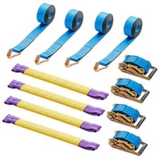 Wheel Securing Link Straps Ratchet Strap for Car Truck Trailer Recovery 5 Ton UK