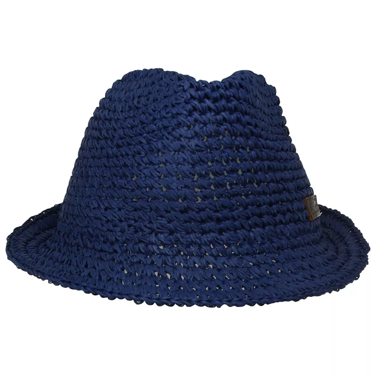 Penguin Headwear Men s Pop Color McFly Straw Pork Pie Hat Cap Blue