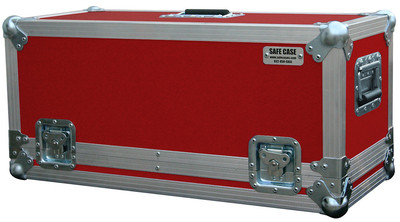 ATA Safe Case Mesa Boogie Dual Rectifier in Red ABS