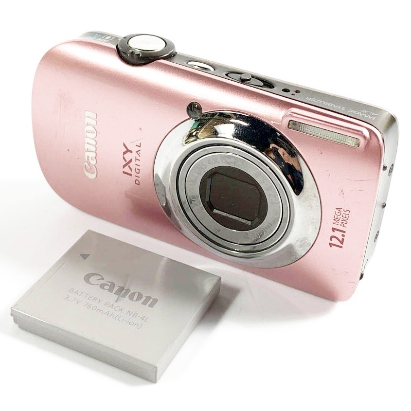 Canon IXY DIGITAL 510 IS Pink With 4GB SDHC Card Digital Canon IXY DIGITAL 510 IS Pink With 4GB SDHC Card Digital