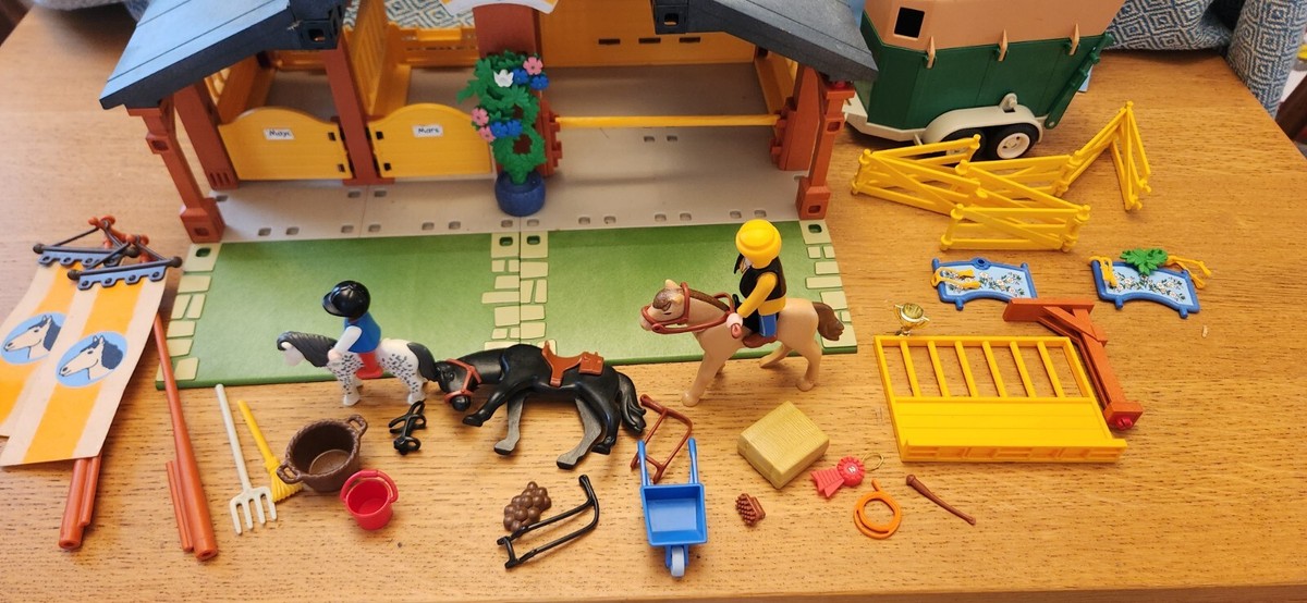 Playmobil Horse Farm 3120 Instructions Playmobil Horse Stable W