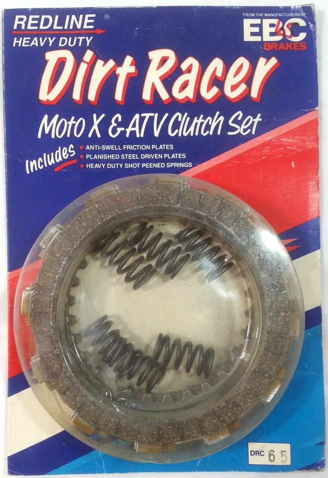 Kit de embrague completo DRC EBC DRC65 para 87-95 Kawasaki KLR650 Foto 3 de 3