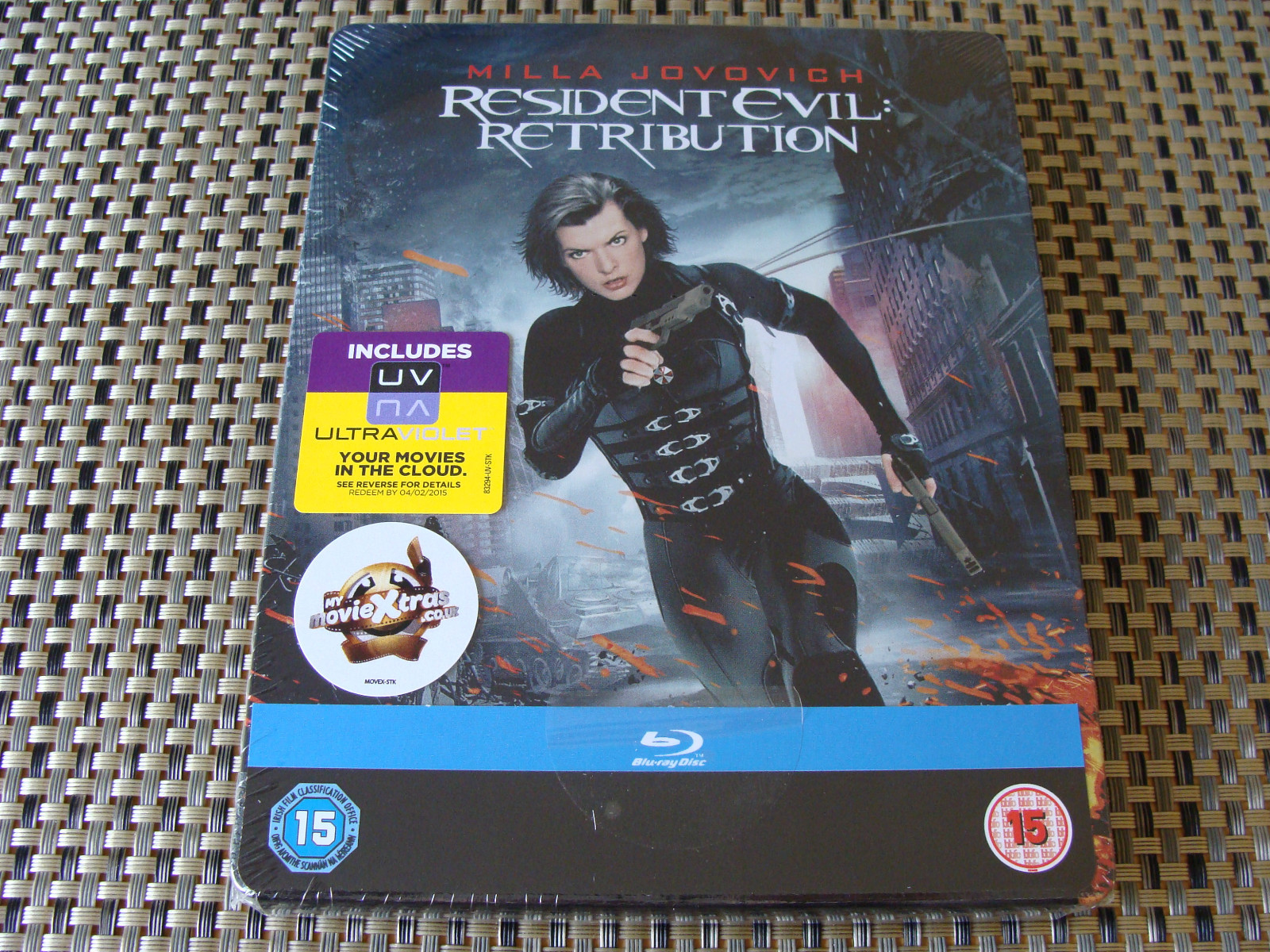 Blu Steel 4 U: Resident Evil - Retribution Limited Edition Steelbook & UV Sealed