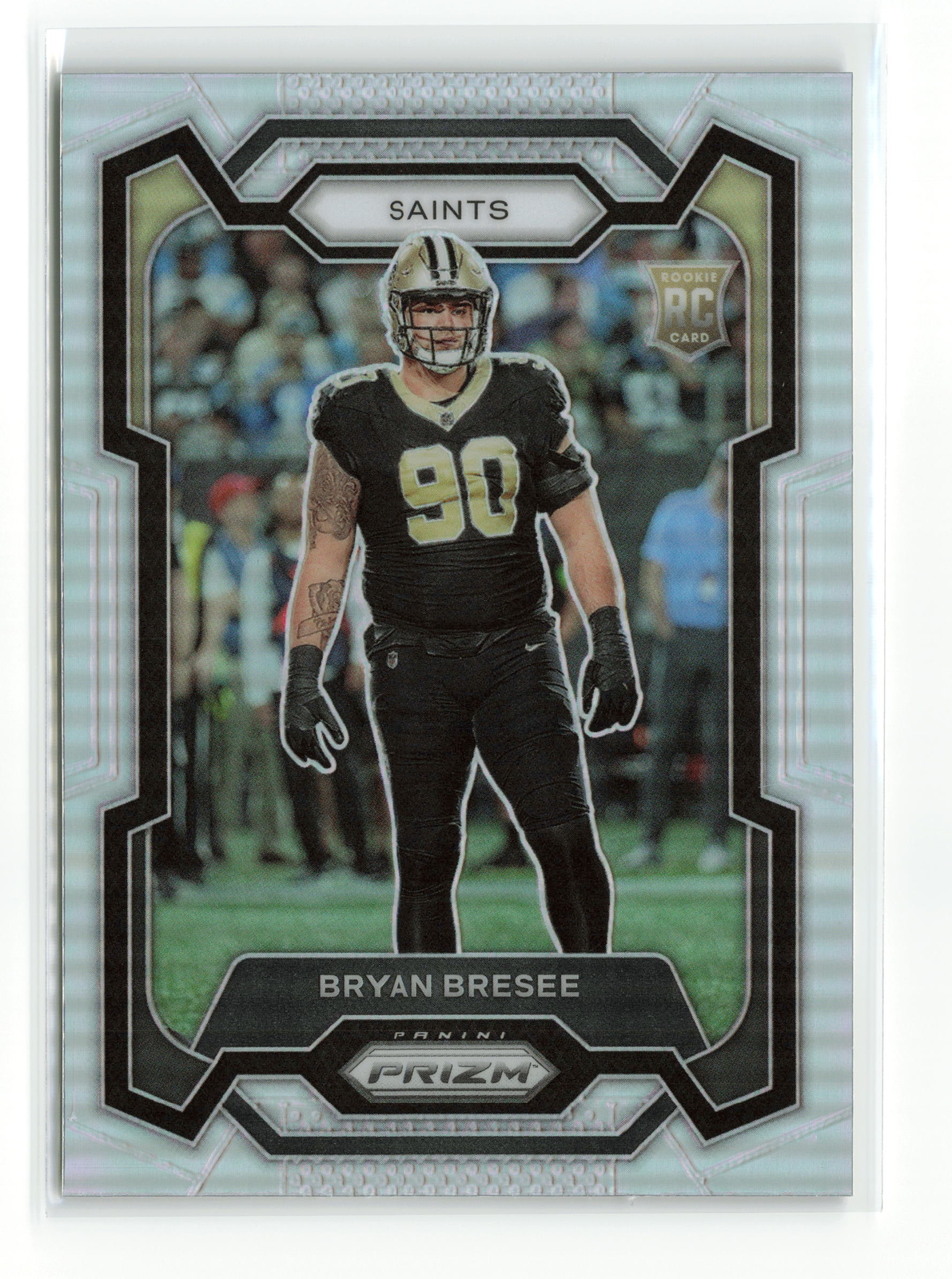 BRYAN BRESEE #372 2023 PANINI PRIZM SAINTS RC SILVER