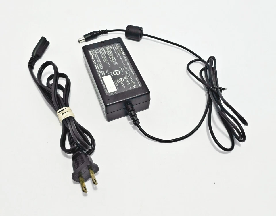 Original OEM Epson A221B 24V 1.1A Adaptador Fuente de Alimentación Epson Perfection Foto 3 de 4
