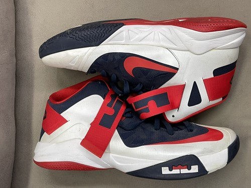Nike LeBron Zoom Soldier 6 'USA' Olympics Men’s Size 14 - Picture 9 of 10