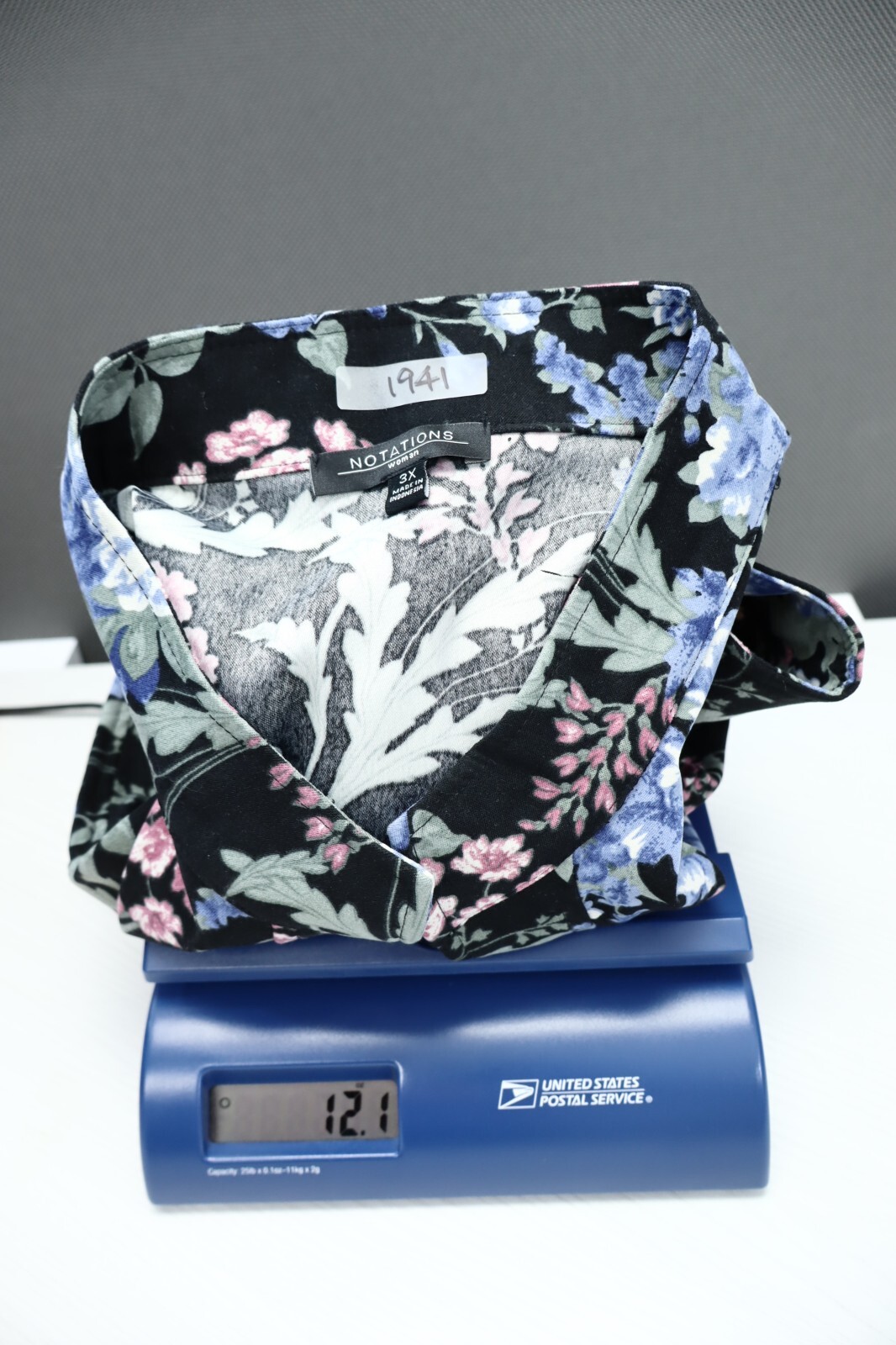 NOTATIONS Women's Polyester Jacket 3/4 Sleeve Flo… - image 16