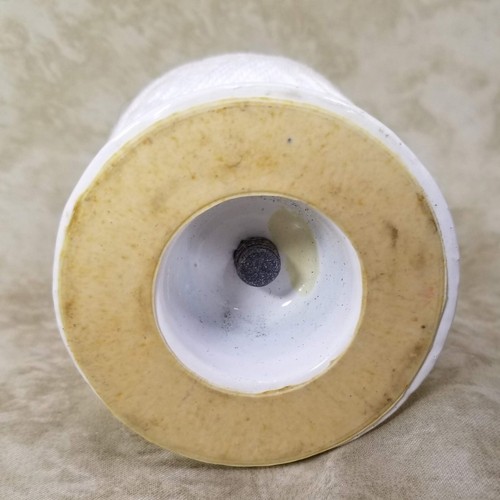 VTG White Cat Cast Iron String Holder 6-1/2" Kitchen Twine Dispenser w/ Cutter - Picture 5 of 7
