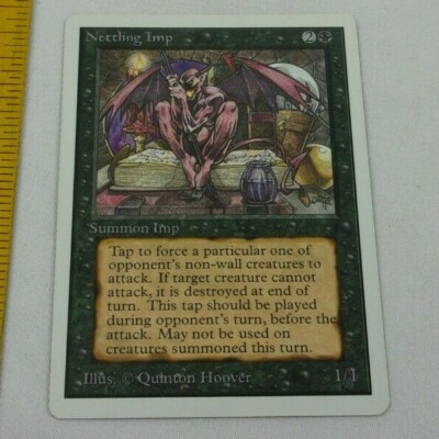 unlimited mtg cards Nettling Imp Unlimited MTG Magic The Gathering card cards