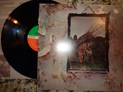 LED ZEPPELIN - IV ZOSO LP 1971 Original Gatefold Vinyl SD 19129 Black Dog