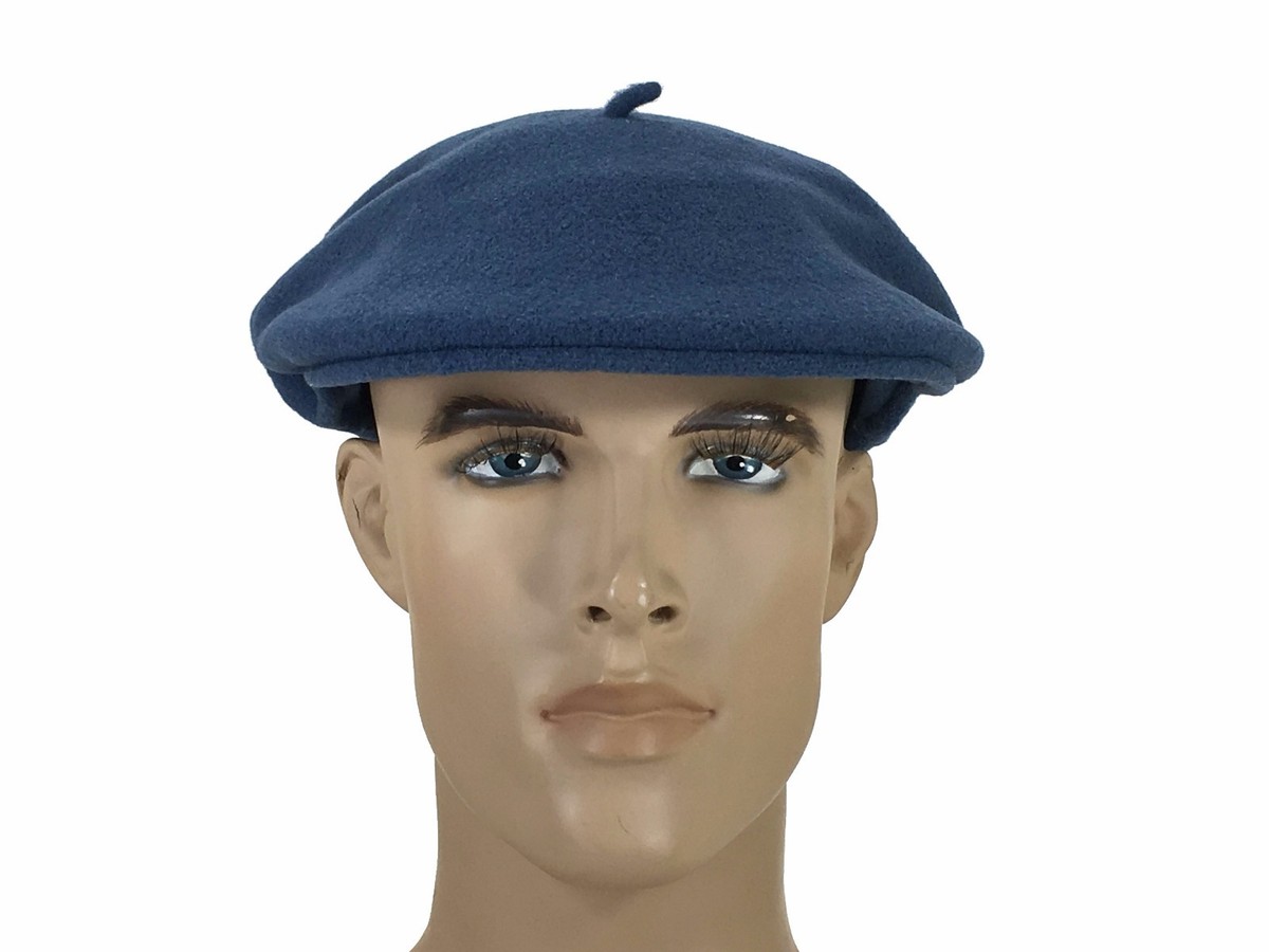 Laulhere French Wool Beret Laulhere Le Basque 100% French Merino Wool Beret, Bleu  main image 2