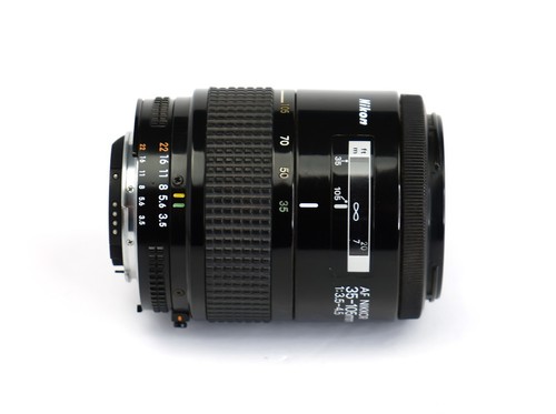 Nikon AF Nikkor 35-105mm f/3.5-4.5, Filter, Back Cap - Bild 3 von 6