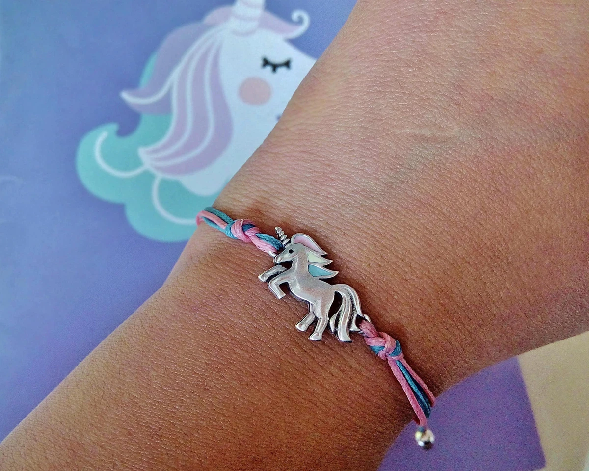 Unicorn bracelet for girls Unicorn Jewelry for kids Birthday gift