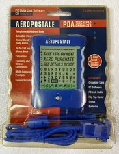 NIP Aeropostale PDA Touch Pad Organizer 192 kb Memory BLUE