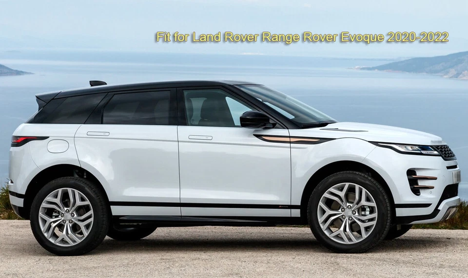 1Set Car Mudflaps Splash Guard Mudguard for 20-22 Land Rover Range Rover Evoque - Image 2 of 4