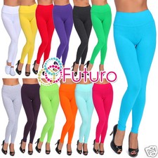 Full Length Leggings Hight Waist Casual Activewear Gym Yoga Pants Sizes 8-20 LWP