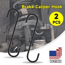 2Pcs Car Brake Caliper Holder Brake Caliper Hanger Hook Bearing Caliper Hook US