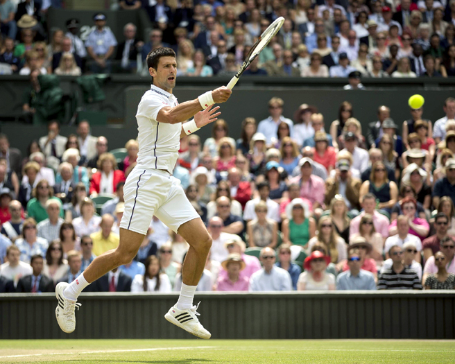Tennis Pro NOVAK DJOKOVIC Glossy 8x10 Photo Poster Wimbledon Print