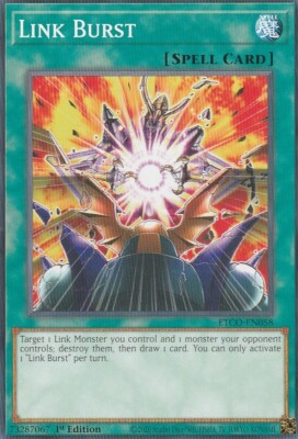 A1422 YUGIOH SPELL CARD LINK BURST ETCO-EN058 | eBay