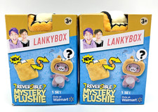 Lankybox Mystery Plushies Reversible Walmart Exclusive Foxy Boxy Ghosty Shark 2