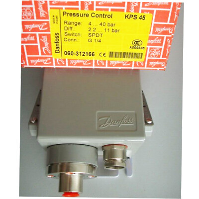 DANFOSS KPS45 060-312166 Pressure Switch New