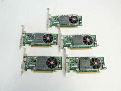 Dell (Lot of 5) X399D ATI Radeon HD3450 256MB PCIe x16 Graphics Card     6-3 - Picture 1 of 5