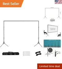 Compact and Lightweight Tripod Projector Screen Stand - Ideal for Outdoor Movies