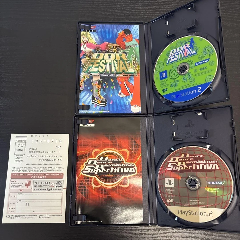 Dance Dance Revolution 9 set Party Extreme Revolution SuperNOVA Japan PS2  DDR - Image 4 of 4